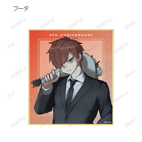 『MILGRAM -ミルグラム-』描き下ろし 4th Anniversary ver. トレーディングミニ色紙(単位/BOX)【202510再販】